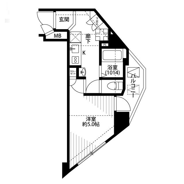 プレール・ドゥーク豊島園の間取り|間取りです。