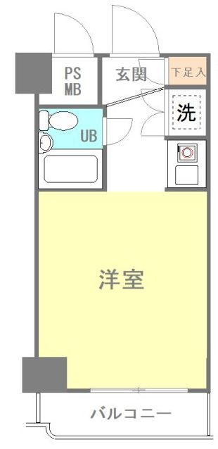 朝日蔵前プラザの間取り|間取りです。