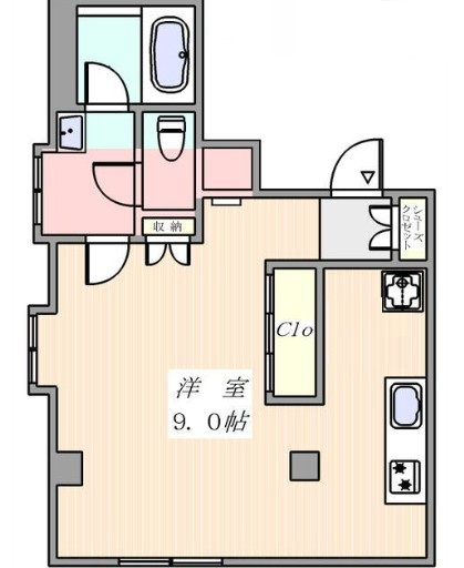 クポリーノ駒込の間取り|間取りです。