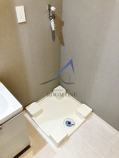 RELUXIA千住大橋の設備|洗濯機置き場です。