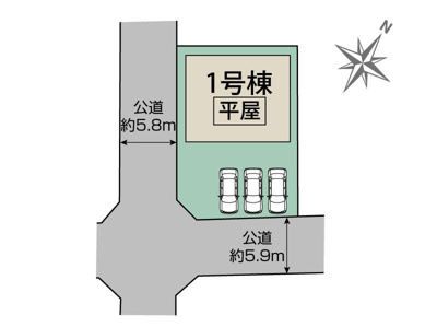 【外観】 | blooming garden熊谷市拾六間　【平屋】新築住宅