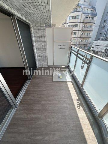 大阪市西区本田２丁目の賃貸マンションのバルコニー