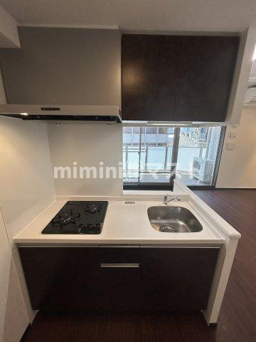 大阪市西区本田２丁目の賃貸マンションのキッチン