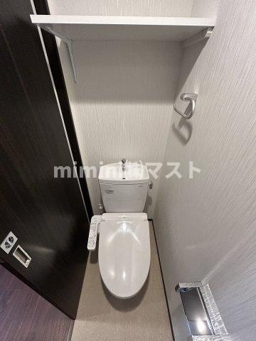 大阪市西区本田２丁目の賃貸マンションのトイレ