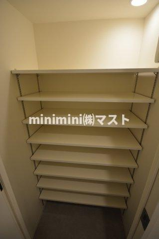 アーバネックス阿波座駅前の収納