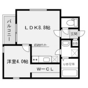 ビブレ九工大前の間取り