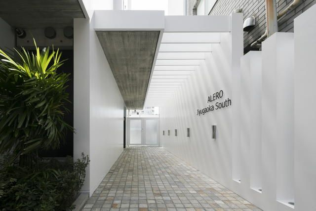 ＡＬＥＲＯ自由が丘Ｓｏｕｔｈのエントランス|毎日通るエントランスはこのようになっています