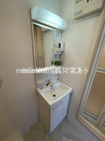 大阪市浪速区幸町２丁目の賃貸マンションの洗面所