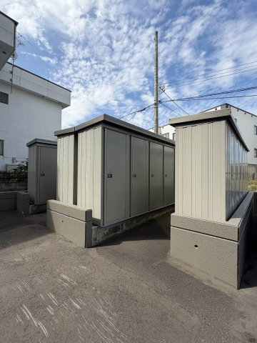 ハウスオブリザ稲穂の収納|敷地内に専用物置（無料）あり収納も便利です♪