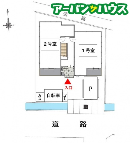 REGALEST LB 下伊福の地図
