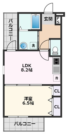 【間取り】 | くすのきアパートメントⅠ