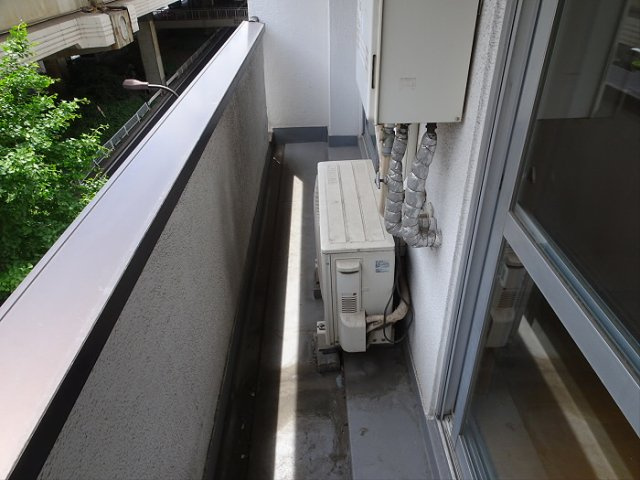 マツダマンションのバルコニー