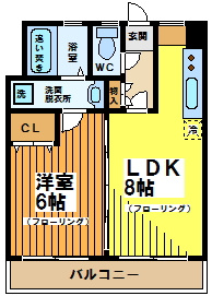 マツダマンションの間取り