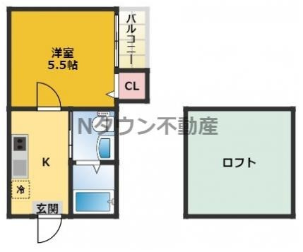 【間取り】 | ルミエール本陣 | 間取りです。