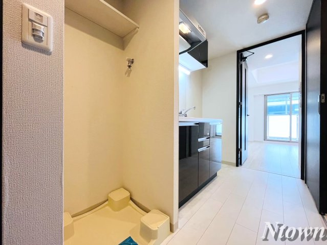 【設備】 | エステムコート名古屋栄プレシャス | 洗濯機置き場です。