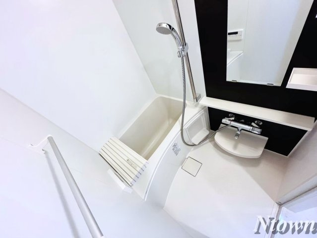 【浴室】 | エステムコート名古屋栄プレシャス | 落ち着いた空間のお風呂です