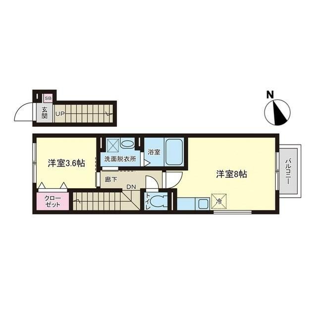 ＰＲＥＭＯＲＹ北仙台の間取り