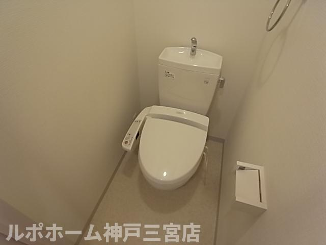 プライムライフ三宮磯上公園のトイレ