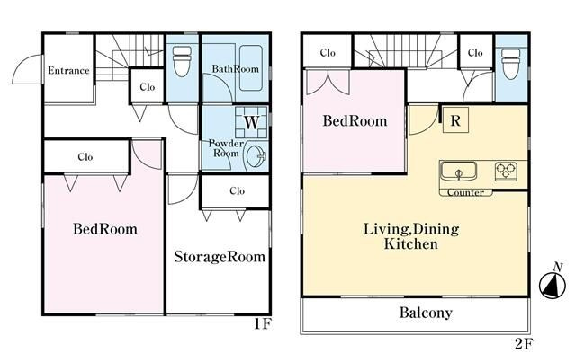 練馬区大泉学園町６丁目戸建の間取り