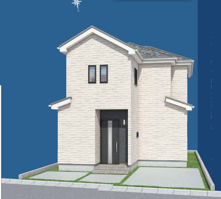 【仲介手数料無料】ハートフルタウン所沢小手指町５丁目　全１棟の外観パース