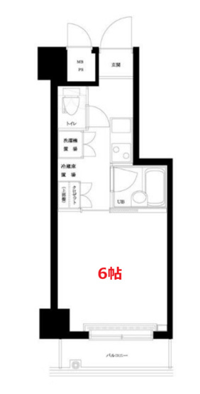 【間取り】 | ルーブル蒲田弐番館 | 間取り