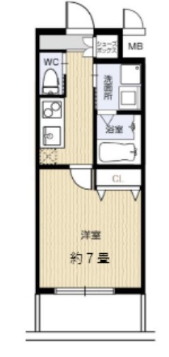 クローバー・グランデ長居公園の間取り