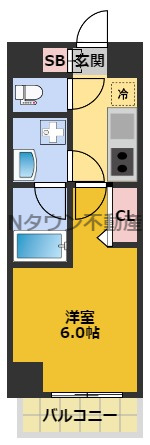 【間取り】 | ディアレイシャス東別院 | 間取りです
