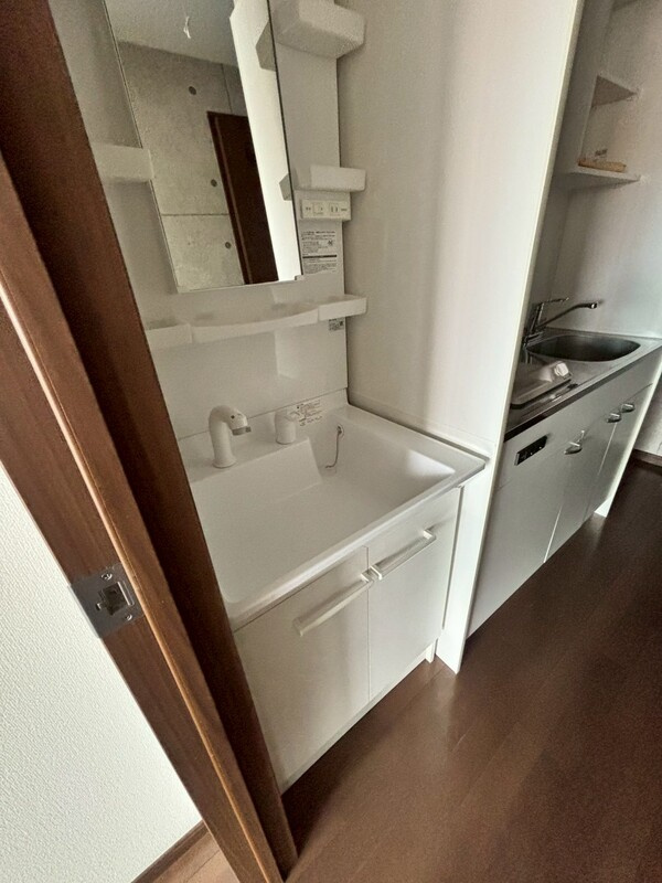 フランシオン北千住の洗面所