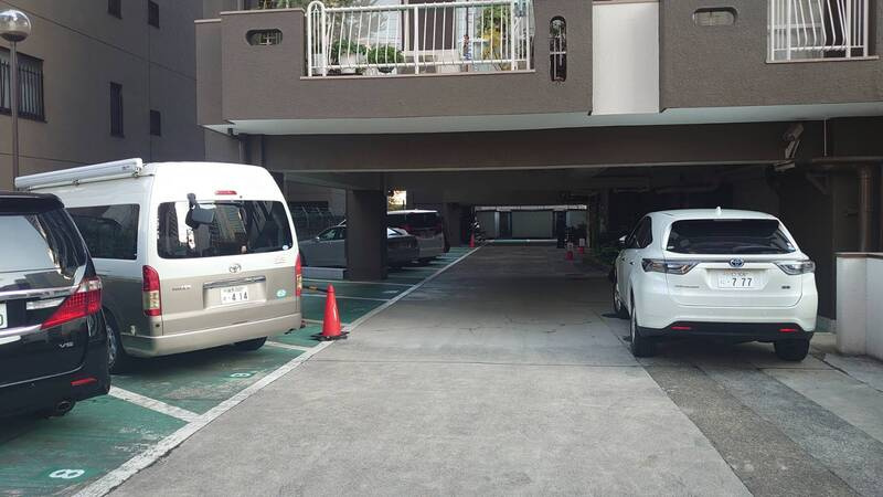 パシフィック大久保の駐車場