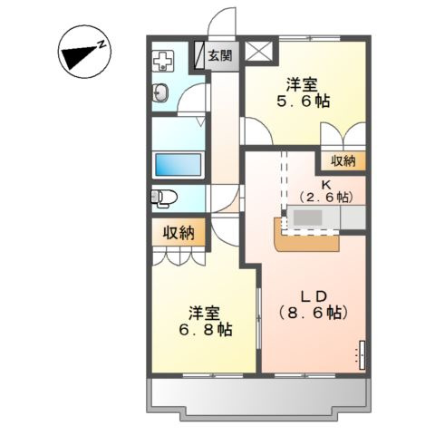 【間取り】