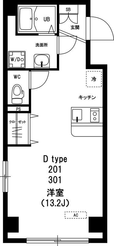 リブリ・Solashitaの間取り