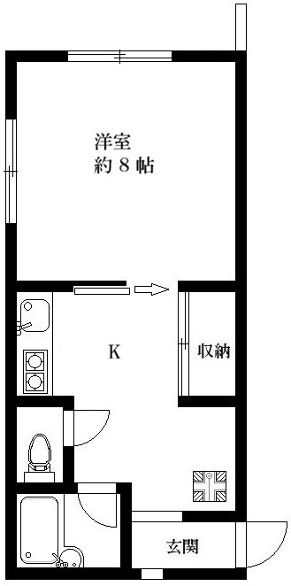 ハイム東美の間取り