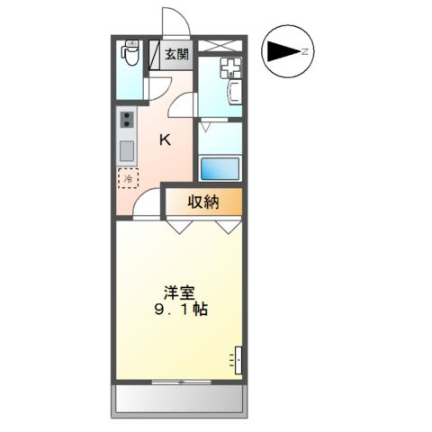 プチ・桃の間取り