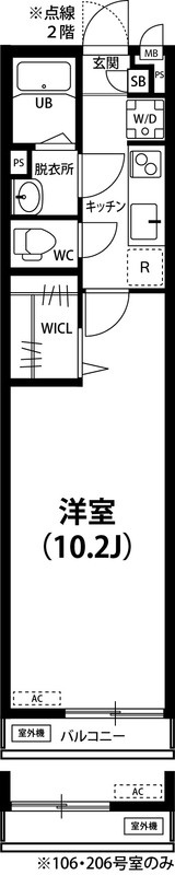 リブリ・グランパル江戸川の間取り