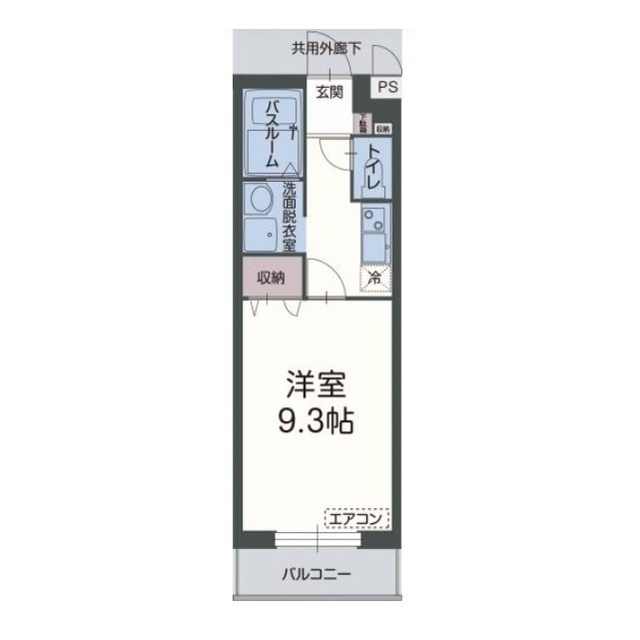 アルコバレーノ　Ⅱの間取り