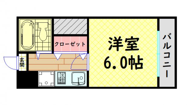 【間取り】 | ライズ芦原橋