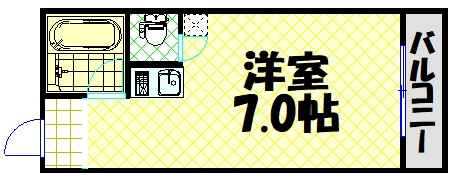 【間取り】 | レジデンス堀江