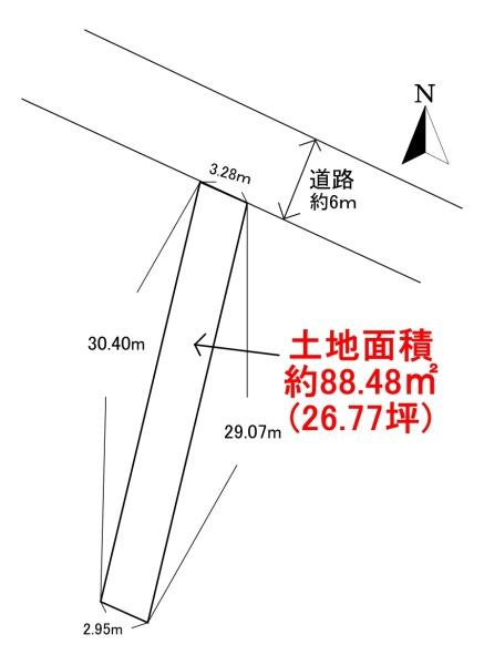 垂水区本多聞3丁目　売土地の画像