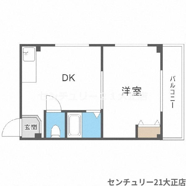 ポートパレス磯路の間取り