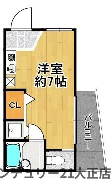 フローラルハウスの間取り