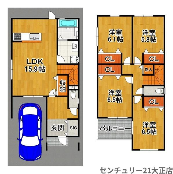 此花区酉島3丁目中古戸建