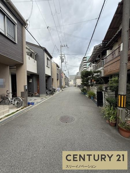 此花区酉島3丁目中古戸建の前面道路含む現地写真