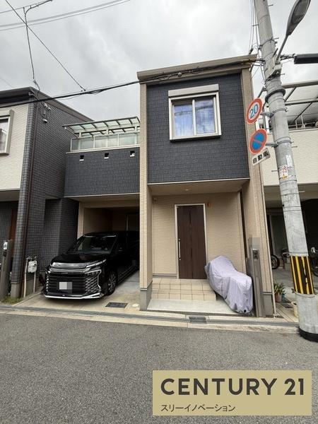 此花区酉島3丁目中古戸建の前面道路含む現地写真