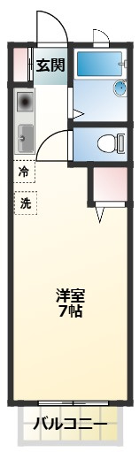 【間取り】 | パークヒル神大寺Ⅱ