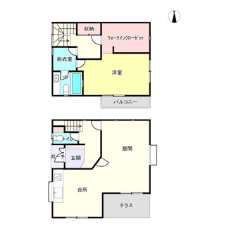 【間取り】 | 揖保揖保郡太子町東南/中古戸建