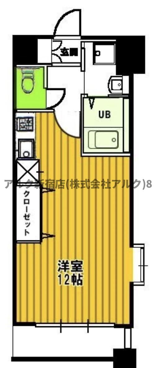 四丁目ヒルズの間取り