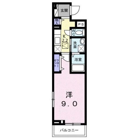 ラフレシール・ヴァンの間取り