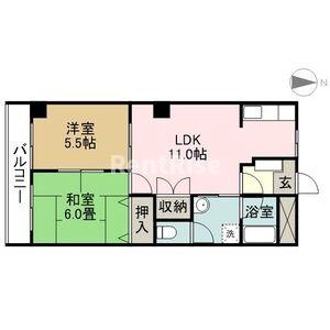 メゾンエイムIIの間取り