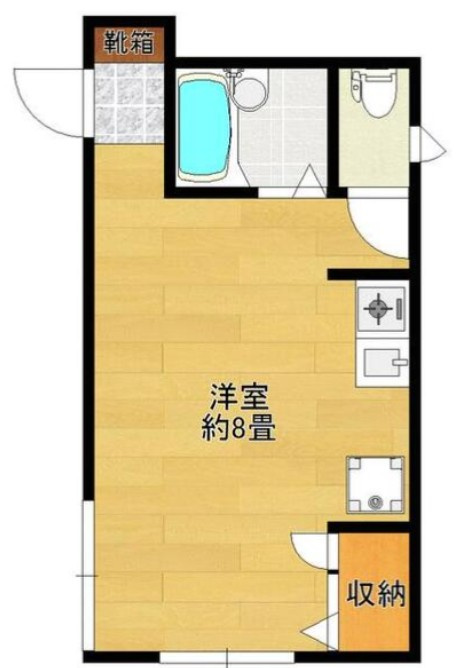 ライフパーク二葉の間取り