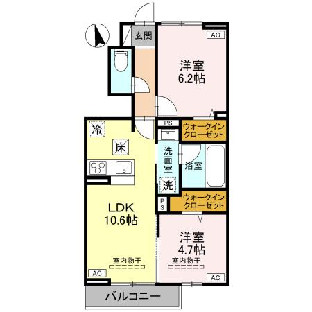 【間取り】 | Residia 東城南